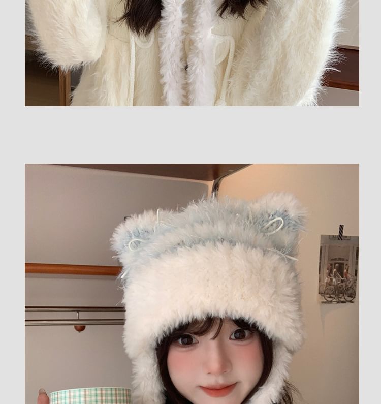 Cat Ear Trapper Hat SpreePicky