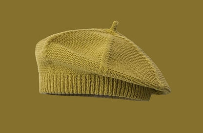 Plain Knit Beret SpreePicky