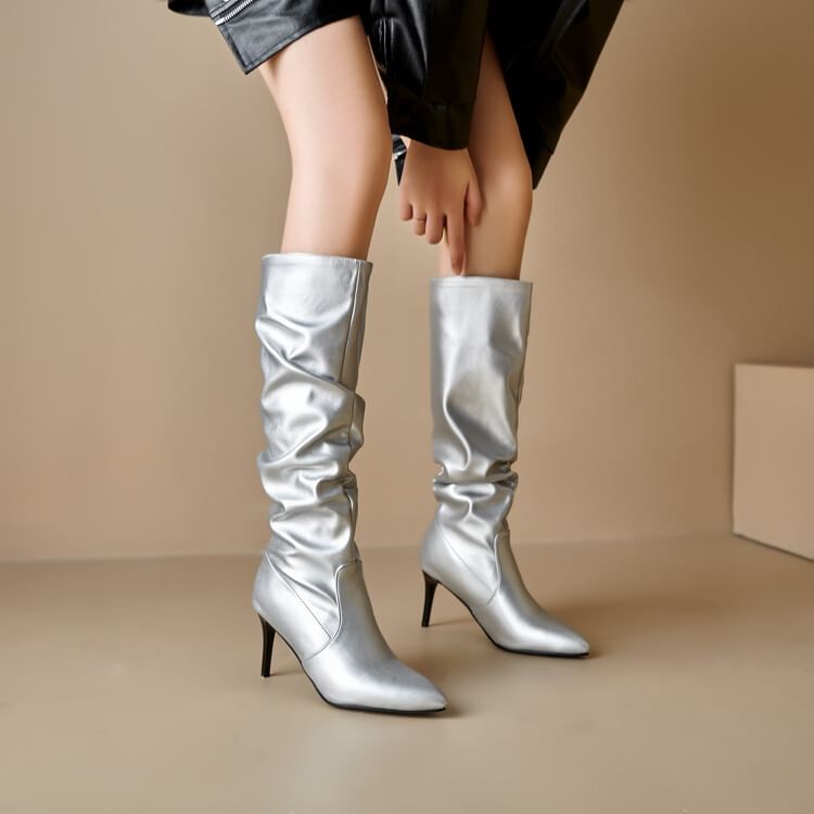 Stiletto Heel Tall Boots SpreePicky