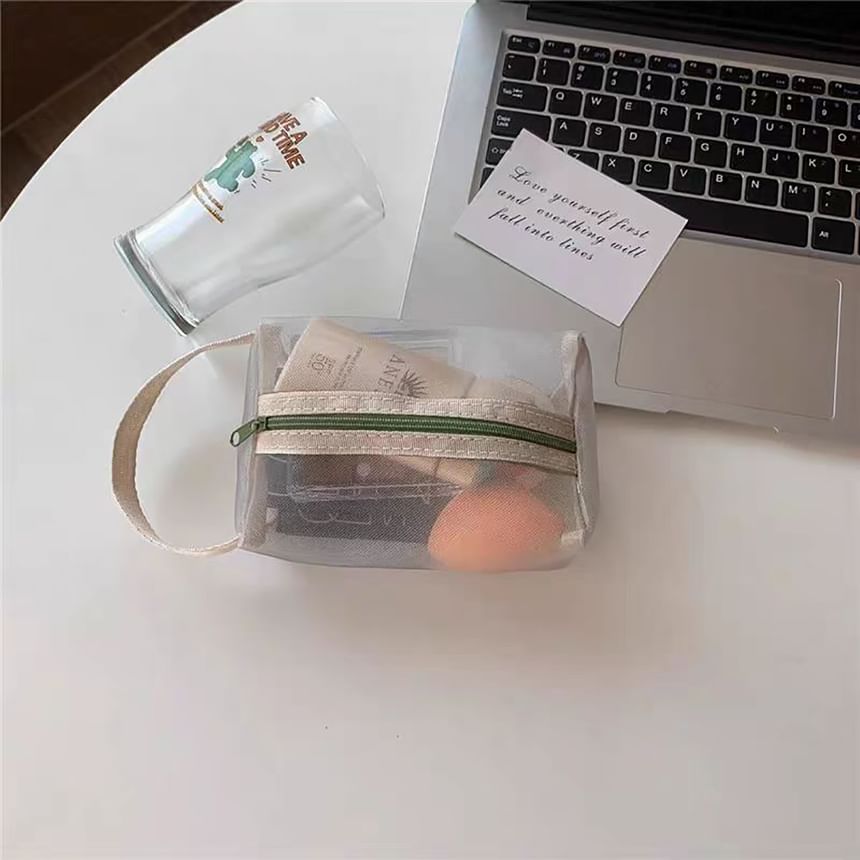 Mesh Makeup Bag / Pencil Case (Various Designs) SpreePicky