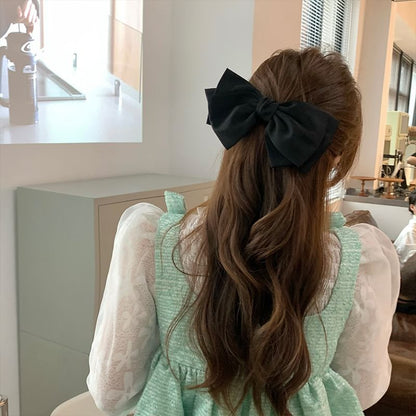 Ribbon Bow Hair Clip SpreePicky