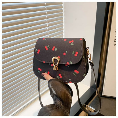 Cherry Print Satchel Bag SpreePicky