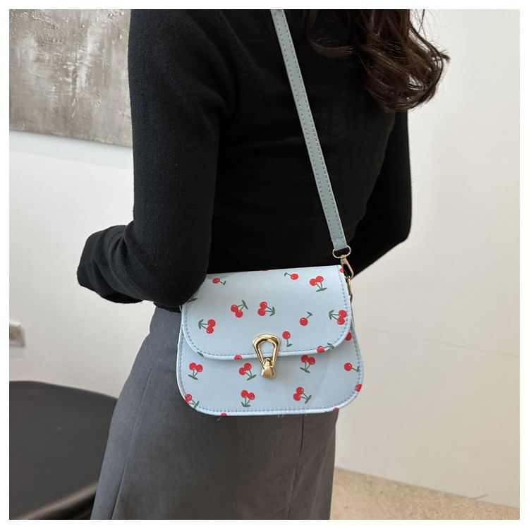 Cherry Print Satchel Bag SpreePicky