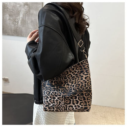 Leopard Print Tote Bag SpreePicky