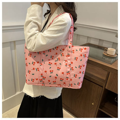 Cherry Print Tote Bag SpreePicky