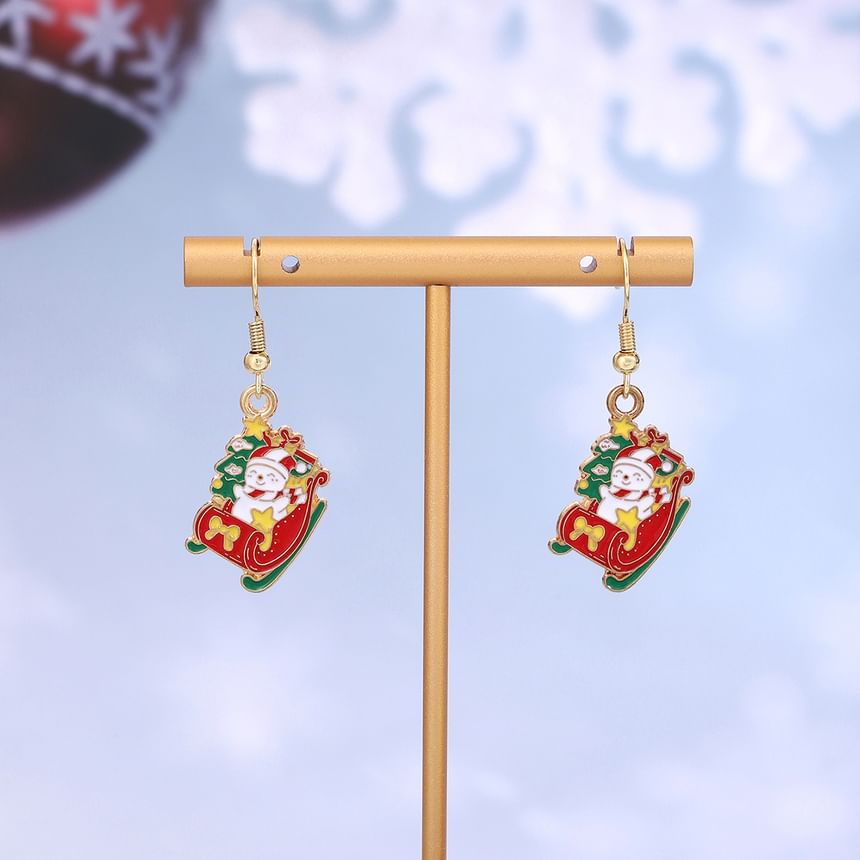 Christmas Cartoon Alloy Drop Earring SpreePicky