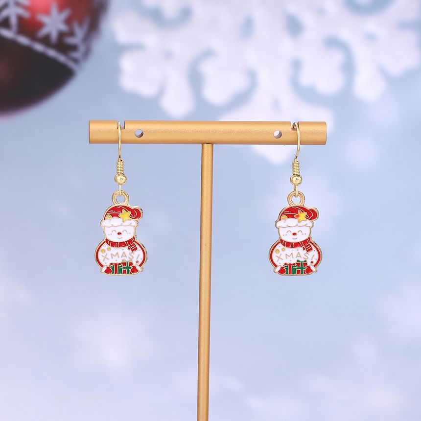 Christmas Cartoon Alloy Drop Earring SpreePicky