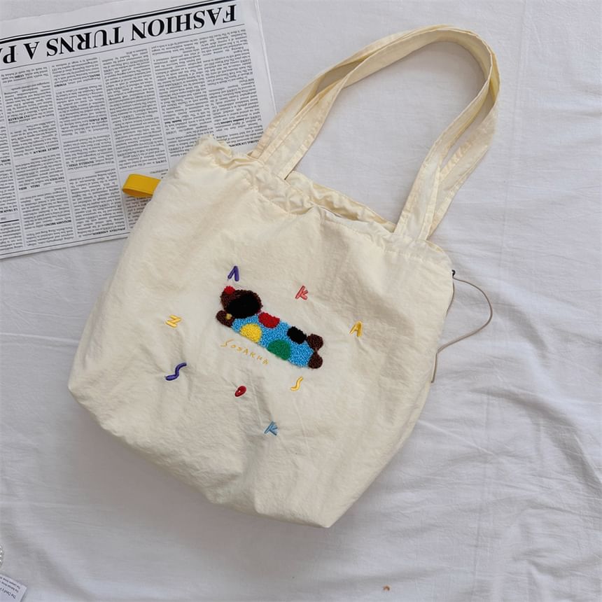 Cartoon Drawstring Shopper Bag SpreePicky