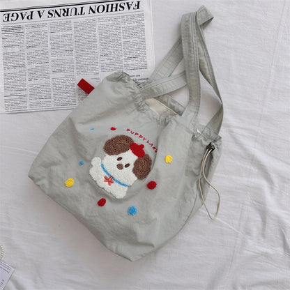 Cartoon Drawstring Shopper Bag SpreePicky