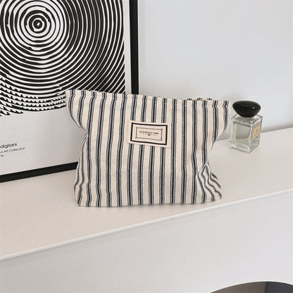 Striped Makeup Pouch SpreePicky