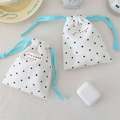 Dotted Drawstring Pouch SpreePicky