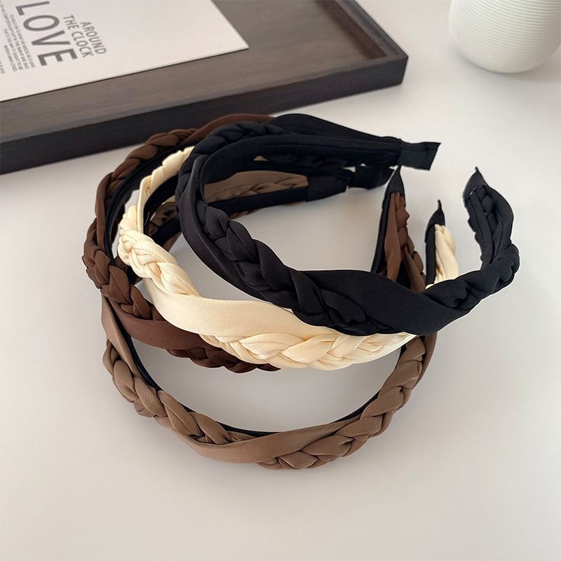 Twisted Plain Headband SpreePicky