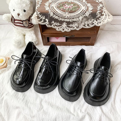 Platform Lace Up Shoes SpreePicky