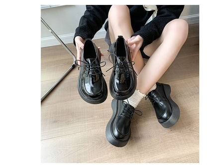 Platform Lace Up Shoes SpreePicky