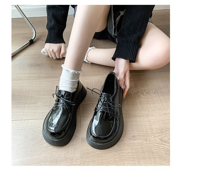 Platform Lace Up Shoes SpreePicky