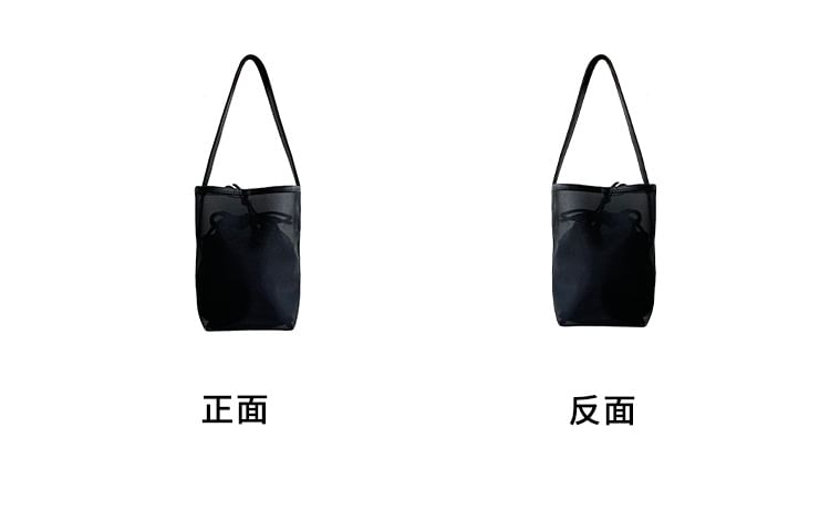 + Bucket Pouch Set: Mesh Bag FashionChic
