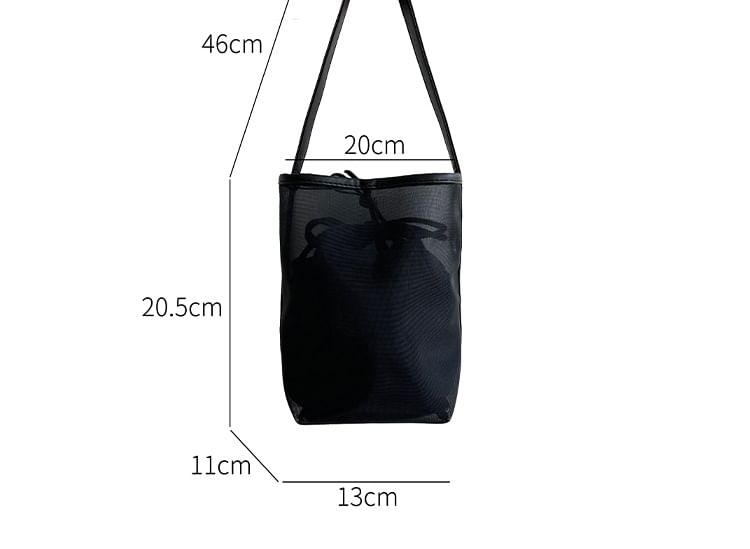 + Bucket Pouch Set: Mesh Bag FashionChic