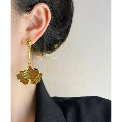 Gingko Drop Earring SpreePicky