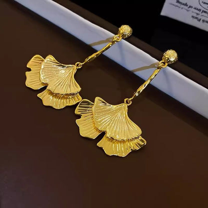 Gingko Drop Earring SpreePicky