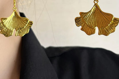 Gingko Drop Earring SpreePicky