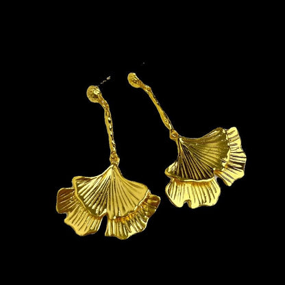 Gingko Drop Earring SpreePicky