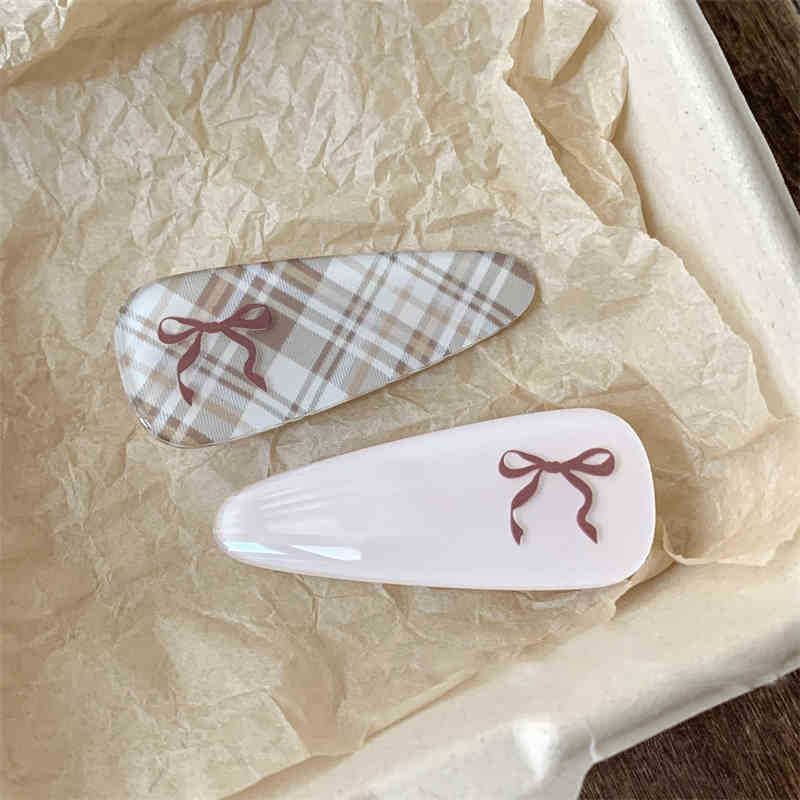 Set of 2: Bow Print Hair Clip SpreePicky