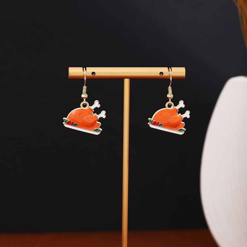 Thanksgiving Glaze Drop Earring SpreePicky