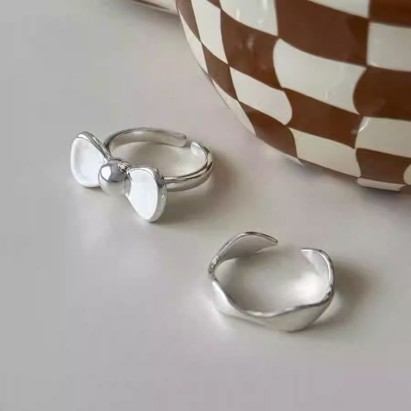 Silver Tone Open Ring SpreePicky