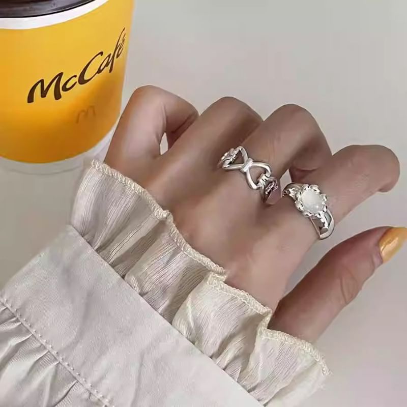 Silver Tone Open Ring SpreePicky