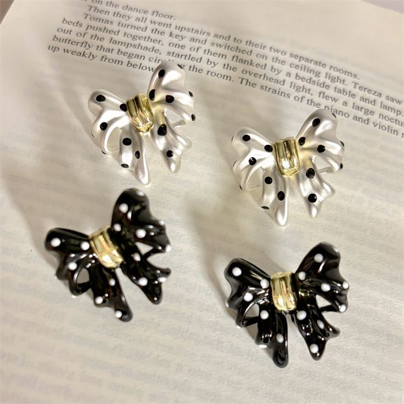 Stud Earring Bow FashionChic