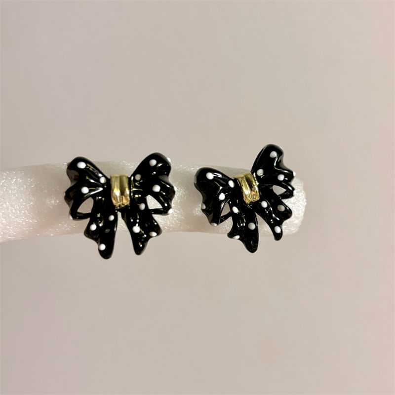 Stud Earring Bow FashionChic