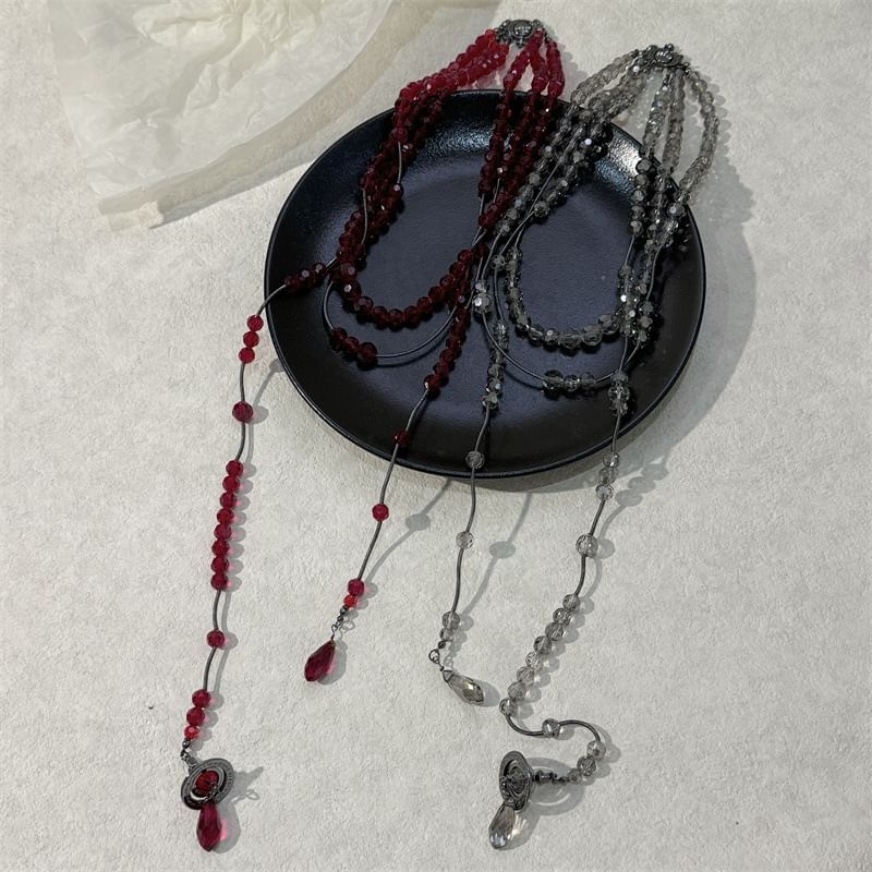 Necklace Beaded Layered FashionChic