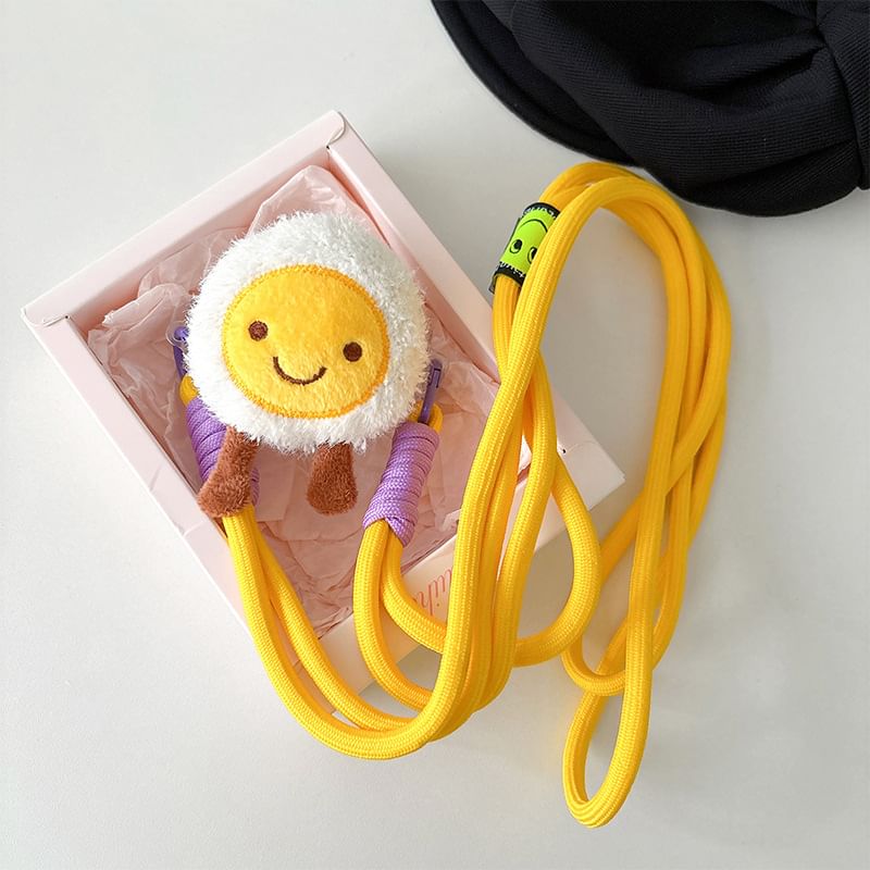 Cartoon  Plush Clip On Phone Lanyard SpreePicky