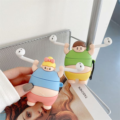 Fat Boy / Girl AirPods / Pro Earphone Case Skin SpreePicky