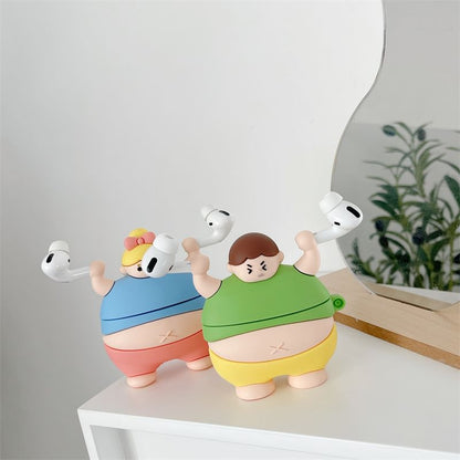 Fat Boy / Girl AirPods / Pro Earphone Case Skin SpreePicky