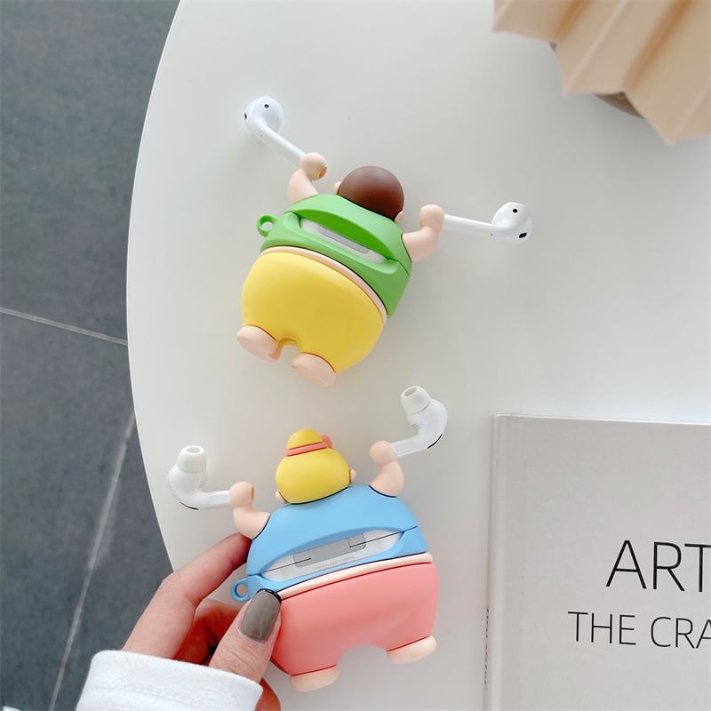 Fat Boy / Girl AirPods / Pro Earphone Case Skin SpreePicky