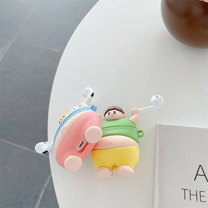 Fat Boy / Girl AirPods / Pro Earphone Case Skin SpreePicky