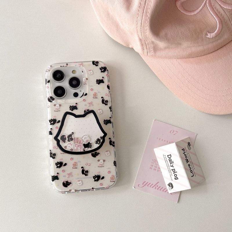 Cat Phone Case - iPhone 16 Pro Max / 16 Pro / 16 Plus / 16 / 15 Pro Max / 15 Pro / 15 Plus / 15 / 14 Pro Max / 14 Pro / 14 Plus / 14 / 13 Pro Max / 13 Pro / 13 / 13 Mini SpreePicky