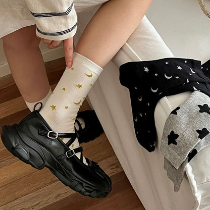 Star Print Socks SpreePicky