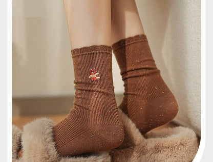 Cartoon Embroidered Socks / Set SpreePicky