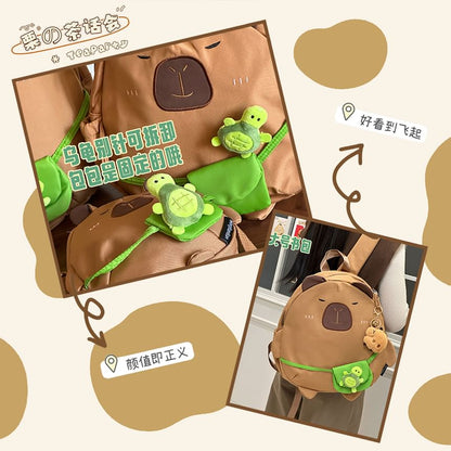 Animal Cartoon Zip Backpack SpreePicky