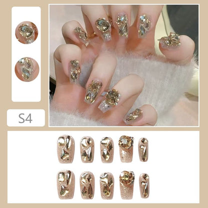 Rhinestone Press On Nail SpreePicky