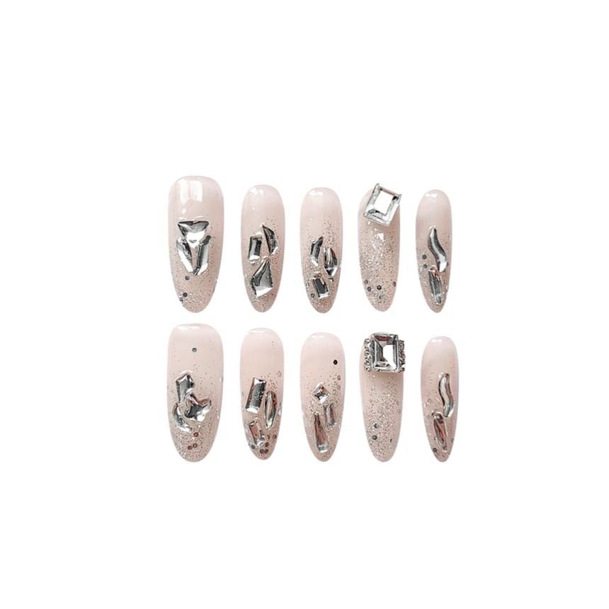 Rhinestone Press On Nail SpreePicky