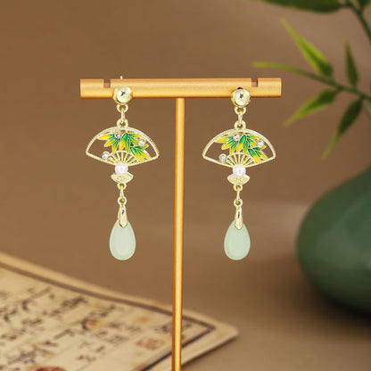 Faux Gemstone Dangle Earring SpreePicky