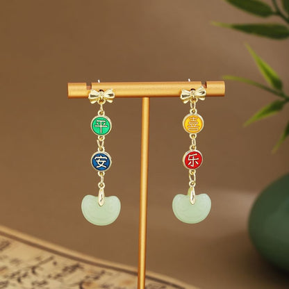 Faux Gemstone Dangle Earring SpreePicky