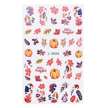 Autumn Nail Art Stickers (Various Designs) SpreePicky