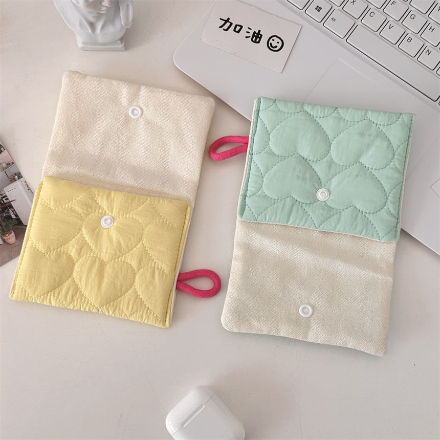 Quilted Sanitary Pouch SpreePicky