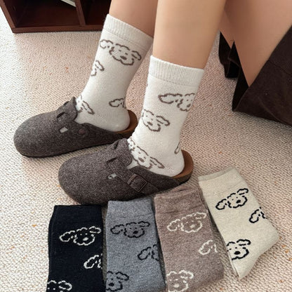 Dog Print Socks SpreePicky