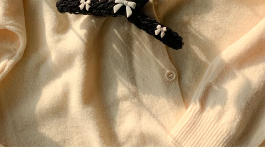 Crochet Bow Hair Claw SpreePicky