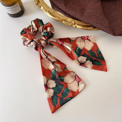 Floral Print Hair Tie SpreePicky